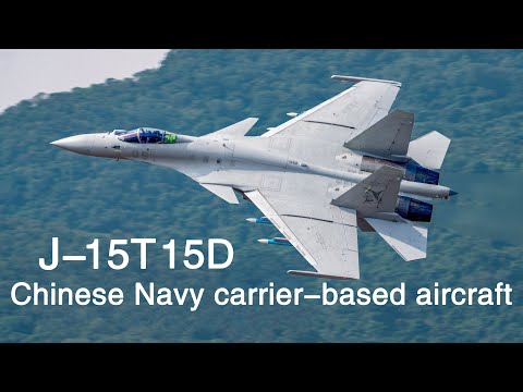 China’s J-15T Shines at Airshow – Carrier Jet in Action!