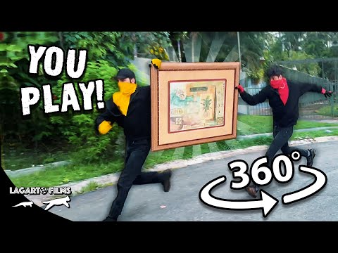 Steal the Painting in 360° | Play With Your Keyboard!
