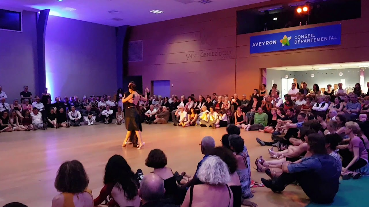 Lucila Cionci & Joe Corbata ❤ Sin Ti (Di Sarli y Su O...)@ Tango Festival Saint Geniez-d'Olt  2018