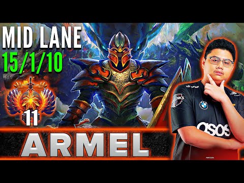 Fnatic.Armel  [ Dragon Knight ]  Mid Lane Pro Gameplay  [ Patch 7.32d ]  Dota 2 Full Game