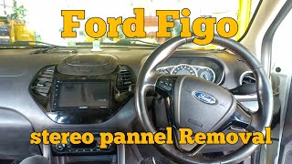 Ford Figo titanium stereo pannel Removal........