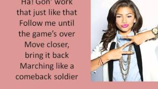 Zendaya - Beat Of My Drum - Lyrics