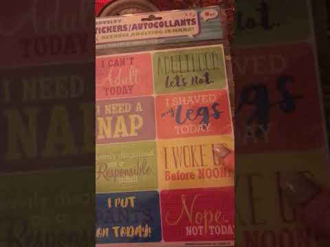 Marc’s Target and DT stickers