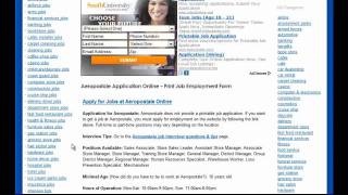 Aeropostale Job Application Online