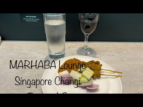 MARHABA Lounge Terminal 3 CHANGI Airport Priority Pass antigo Krisflyer Gold lounge maio de 2022