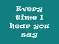 Miranda Cosgrove Stay My Baby With Lyrics