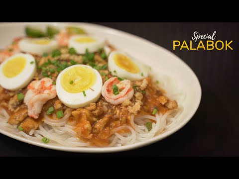 HOW TO COOK SPECIAL PANCIT PALABOK ALA JOLLIBEE | WITH MAMA SITA'S PALABOK MIX | EASY TO COOK