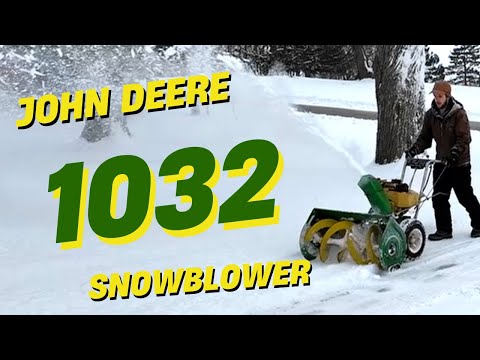 Scrap or Trash?! John Deere 1032 Snowblower
