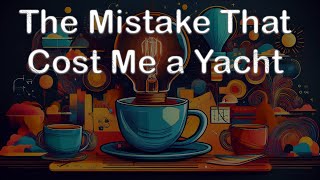 The Mistake That Cost Me a Yacht: What NOT to do when getting a patent