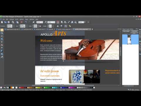 Xara Web Designer Mobile Site Tutorial