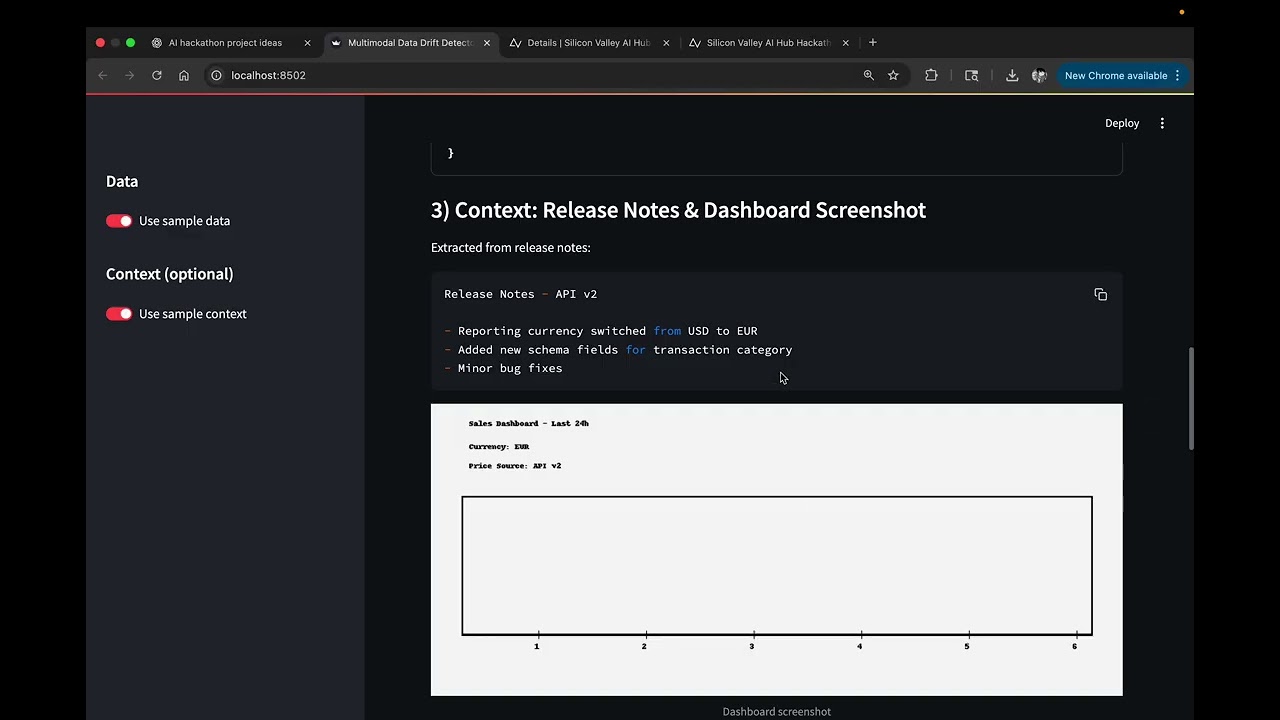 Multimodal Drift Detectives project preview