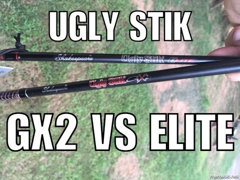 Ugly Stik Gx2 vs Elite - Medium Action Rod Comparison