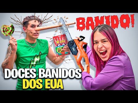 TRYING BANNED CANDY FROM THE UNITED STATES