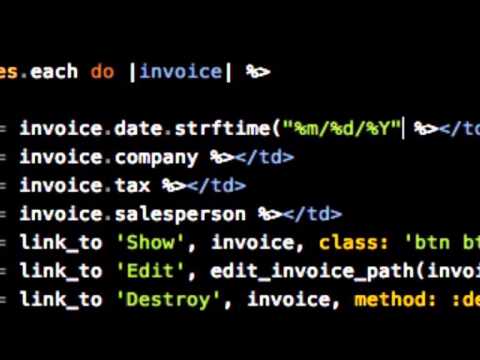 How to use the strftime format method in Rails