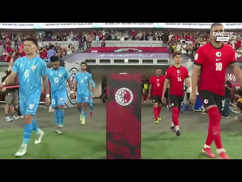Hong Kong, China vs India | AFC Asia Cup Qualifiers | 3rd Round | Full Match Highlights
