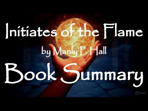 Initiates of the Flame by Manly P. Hall | Occult Book Summary