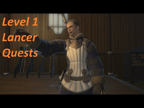 Final Fantasy 14: A Realm Reborn - Level 1 Lancer Quests