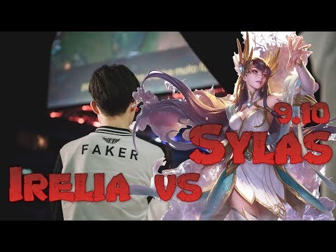Faker - Irelia vs Sylas Mid - LoL Season 9 KR Ranked | League Of Legends