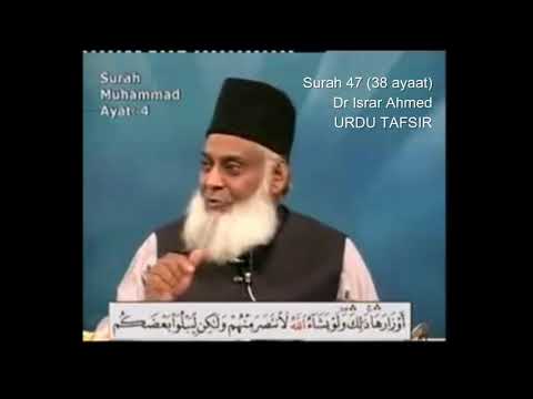 Surah 47 Ayat 4 Surah Muhammed Dr Israr Ahmed Urdu