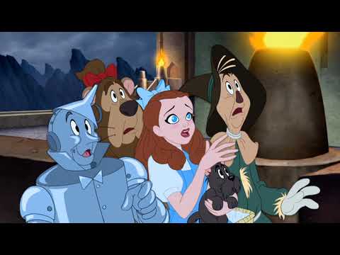 Chase in Witch's Castle, "I'm Melting!", and Wizard Revealed | Tom and Jerry & The Wizard of Oz