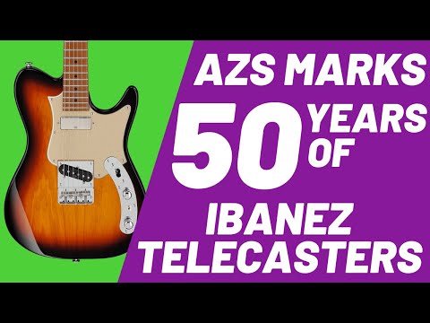 The new Ibanez AZS and brand's history with Telecaster shaped guitars.