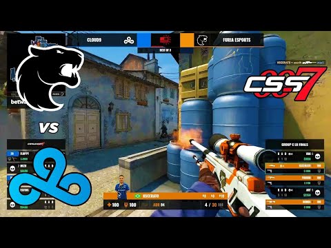 FURİA vs Cloud9  -MAP 1 NUKE - CS Summit 7 -CSGO