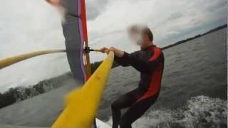 preview picture of video 'Windsurfing @ Vencavas lake'