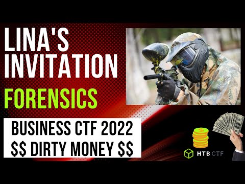 Hack The Box - Business CTF 2022 - Dirty Money: Lina's Invitation