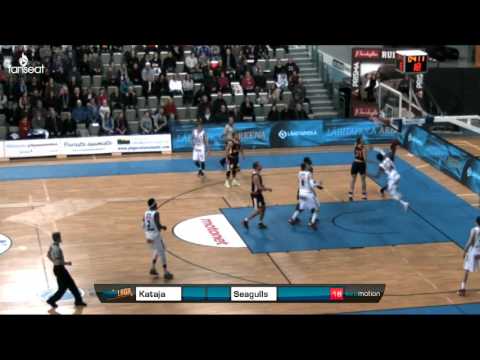 Trevis Simpson (Kataja Basket) dunking all over Korisliiga 2015/16