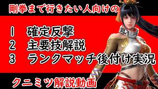[鉄拳8]剛拳まで行きたい人向けのクニミツ解説動画