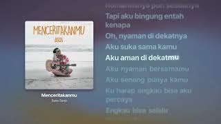 Download lagu Batas Senja - Menceritakanmu | Lyrics Video mp3