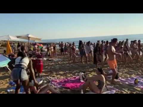 Master KG - Jerusalema [Feat. Nomcebo] Dance Challenge Cyprus Paphos SANDY BEACH