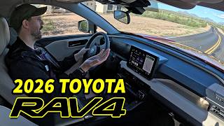 What's it like to drive the new 2026 Toyota Rav4 XLE Premium?