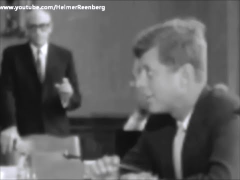 August 15, 1960 - John F. Kennedy & Barry Goldwater attend Labor & Public Welfare Committee hearing