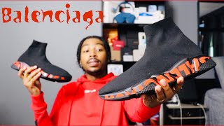 BALENCIAGA SPEED LT RECYCLED KNIT GRAFFITI ON FEET + REVIEW ‼️ | 2FLYB