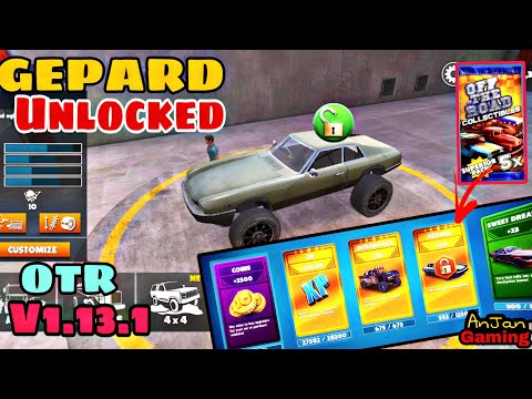 Off the road new car "GEPARD " Unlocked || How to unlock OTR v1.13.1 new car GEPARD