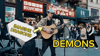 Download lagu INCREDIBLE performance by STREET ARTIST! | Imagine Dragons - Demons mp3