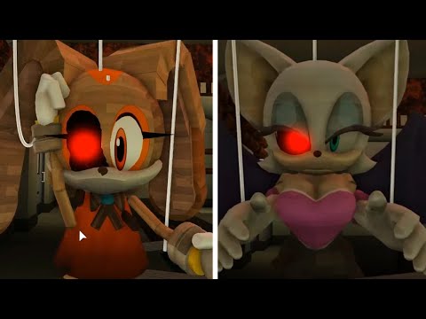 ROBLOX PIGGY 2 NEW SONIC CREAM VS ROUGE MARI JUMPSCARE - Roblox Piggy Book 2 rp
