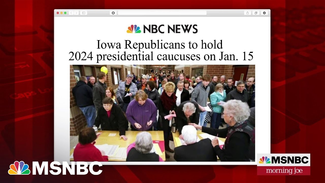 Iowa Republicans to hold caucuses on Jan. 15, MLK Day