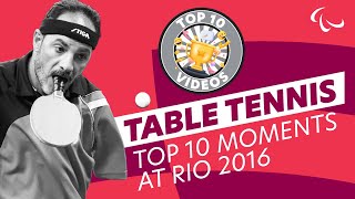 Table tennis highlights - Rio 2016 Paralympic Games