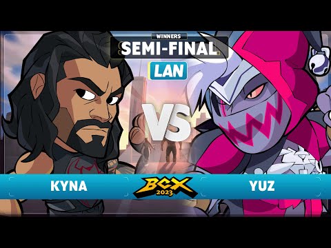Kyna vs Yuz - Winners Semi-Final - Brawlhalla World Championship 2023 - LAN 1v1