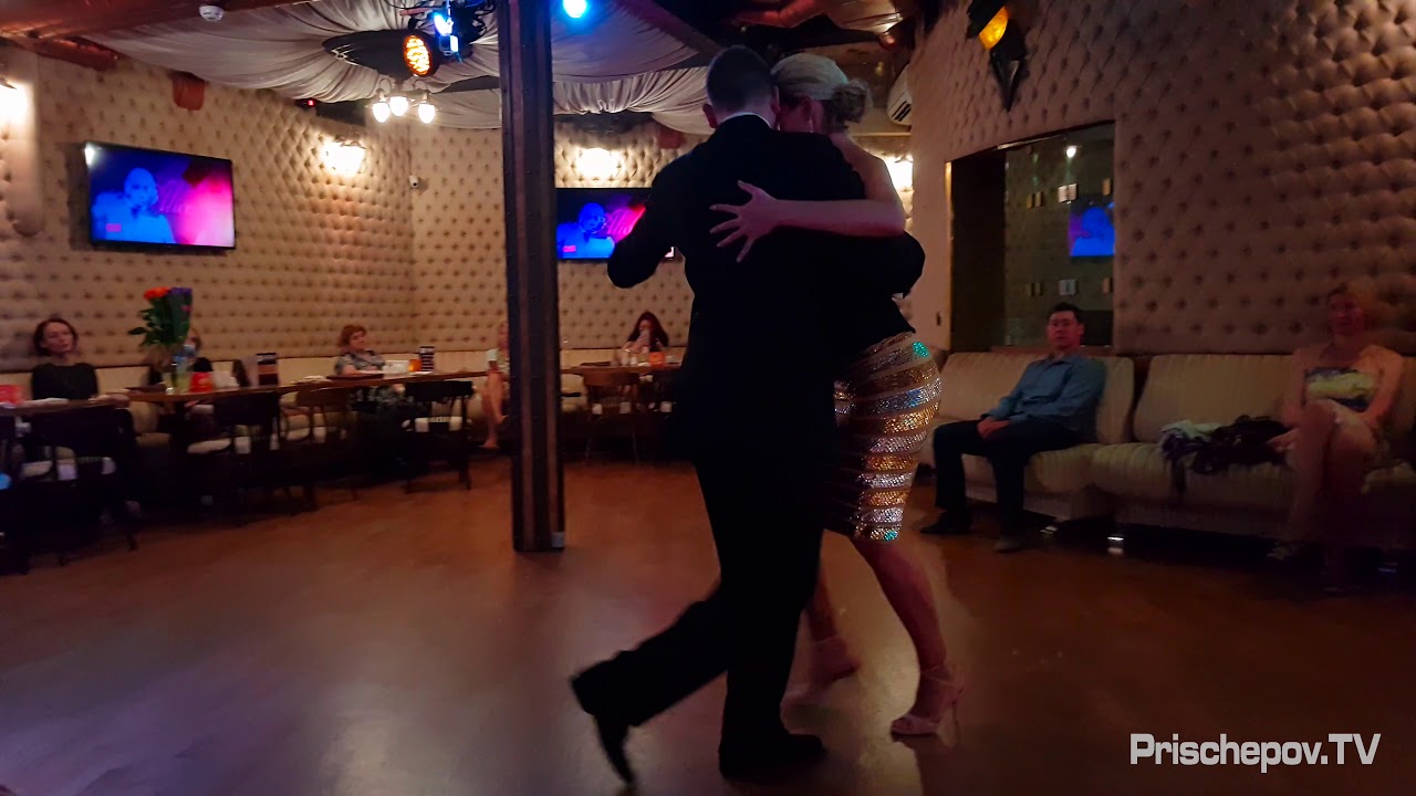Dmitry Muksinov & Elena Shtickaya, Prischepov Milonga, Arbat 13 21.08.2017