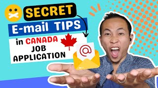 How to email RESUME for JOB Application in CANADA #tipsandtricks #diyapplication #secretofsuccess