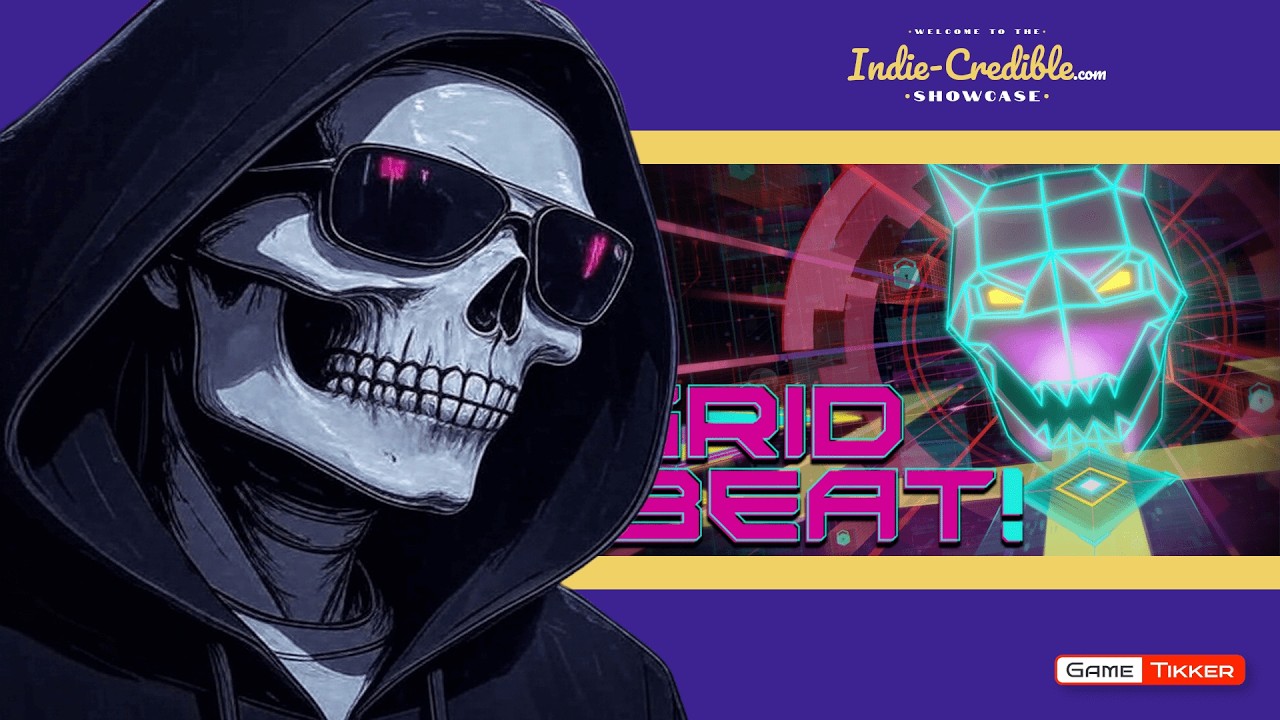 GRIDbeat! Traps You Inside a Corporate Mainframe Where Every Move Must Match the Beat trailer thumbnail