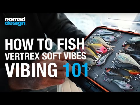 Vibing 101- How to Fish Nomad Design Vertrex soft vibes