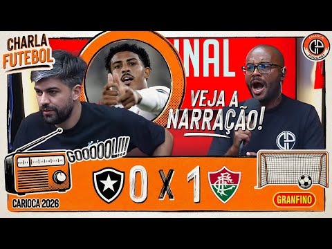 BOTAFOGO 0 x 1 FLUMINENSE - GOAL OF THE GAME (BLUTHIERE LIMA)
