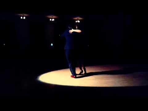 Cristian Sierra & Jeanine VanSise perform at Vecher Tango in San Francisco 3/3 Milonga