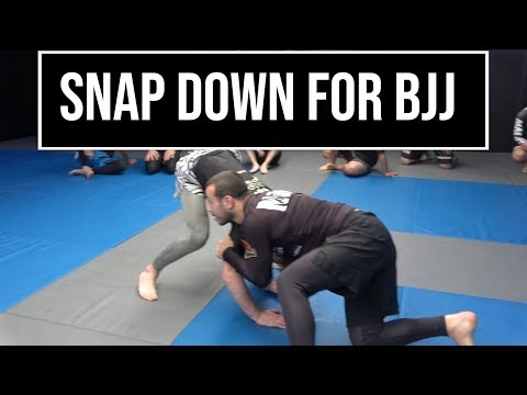 Snap down for BJJ  (Lachlan Giles)
