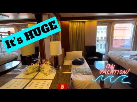 Carnival Glory Suite Room 7263 Tour
