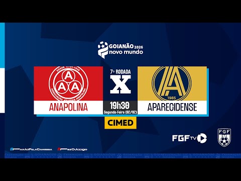 Anapolina vs. Aparecidense - Goianão Novo Mundo 26 - 7th round